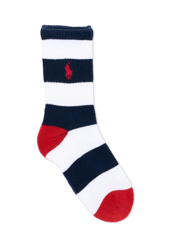 26FW [키즈] 랄프 로렌 발목 양말 P03163001 MULTICOLOR - RALPH LAUREN