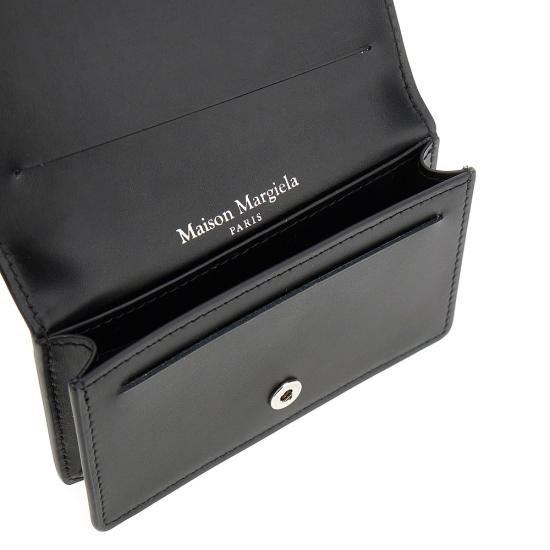 26FW 마르지엘라 레더 비즈니스 카드 홀더 SA3VX0005P4745 Black - MAISON MARGIELA