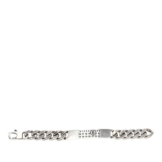 26FW MM6 메종마르지엘라 클래식 체인 브레이슬릿 SM6UY0049SV0235 Silver