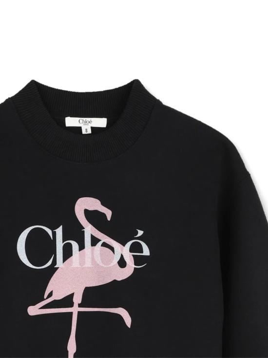 26FW [키즈] 끌로에 니트/스웻셔츠 C21286 09B BLACK - CHLOE