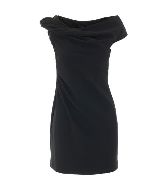 26FW 핑코 미디 원피스 107857 A30PZ99 Black