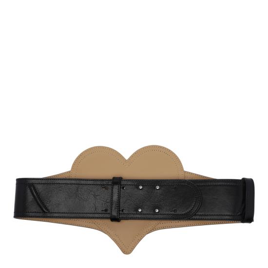 26FW 비비안웨스트우드 스몰 라인 버클 벨트 8201008MW L00EVN401 BLACK - VIVIENNE WESTWOOD