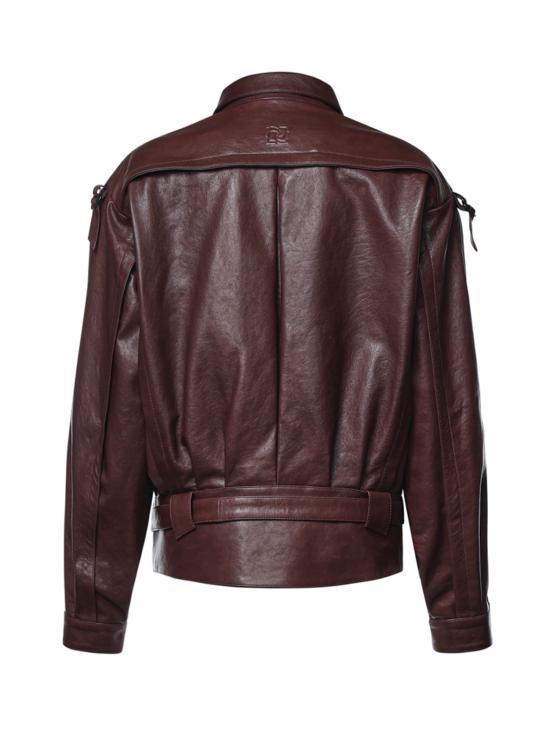 26FW 마그다뷰트림 가죽 자켓 344726 BORDEAUX - MAGDA BUTRYM