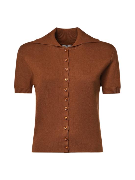26FW 마그다뷰트림 스웨터 269726 BROWN