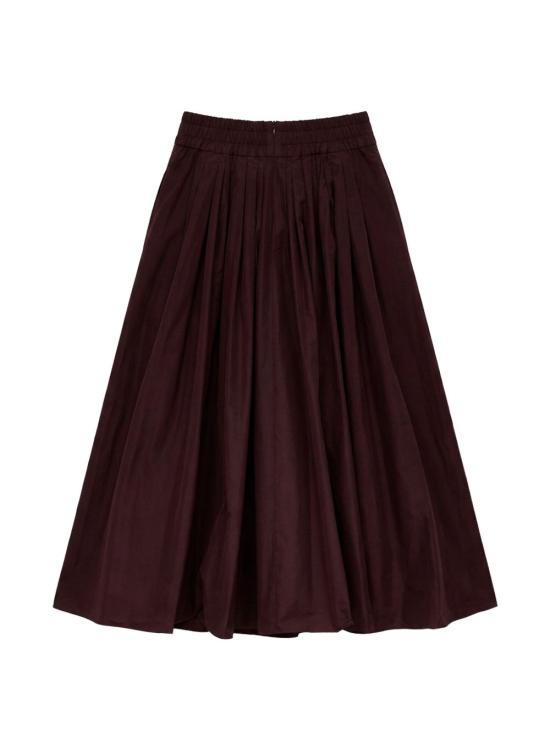 26FW 에스막스마라 ROMINA 롱 스커트 2629106021600 129014 BORDEAUX - 'S MAX MARA