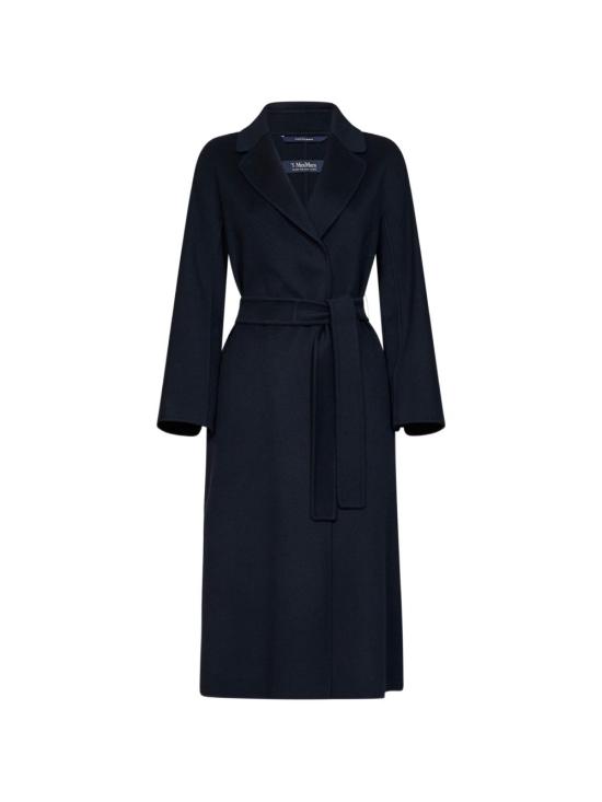 26FW 에스막스마라 에스막스마라 에스투리아 벨티드 울 코트 2629016101600 700012 BLU