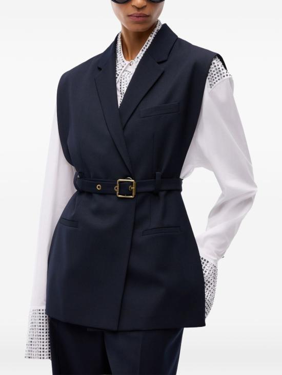26FW 핑코 베스트 107727NURAQUS A3MSG03 BLU - PINKO