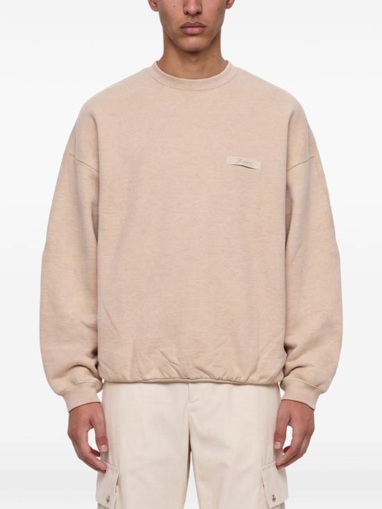 26FW 자크뮈스 스웨터 SSU00219 AJ00325130 LIGHT BEIGE - JACQUEMUS