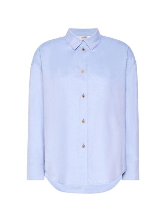 26FW 에스막스마라 셔츠 2629116051600 SMMVOLONTA001 AZZURRO