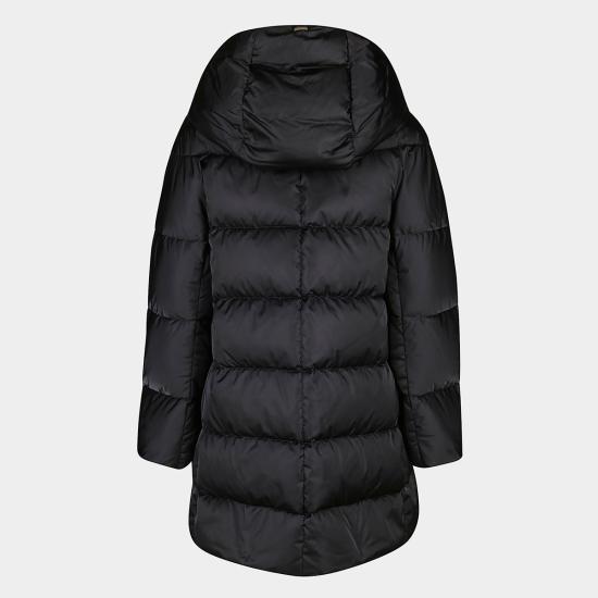26FW 에르노 새틴 A-셰이프 재킷 PI1304D 12170Z9300 NERO - HERNO