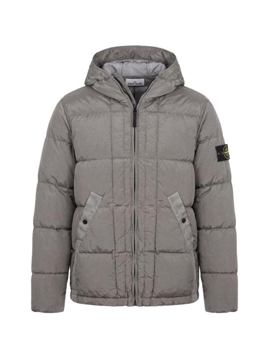 26FW 스톤 아일랜드 나일론 메탈 에코닐 드로우코드 헴 후드 다운 자켓 나일론 메탈 에코닐 드로우코드 헴 후드 다운 자켓 L2S154100019S0019 V0060