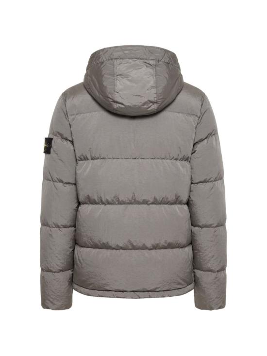 26FW 스톤 아일랜드 나일론 메탈 에코닐 드로우코드 헴 후드 다운 자켓 나일론 메탈 에코닐 드로우코드 헴 후드 다운 자켓 L2S154100019S0019 V0060 - STONE ISLAND
