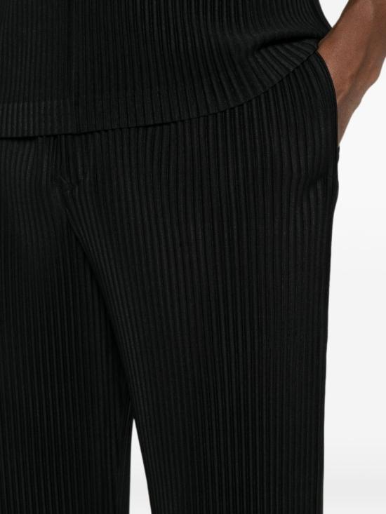 26FW 옴므 플리세 이세이 미야케 스트레이트 팬츠 HP68JF074 15 BLACK - HOMME PLISSE' ISSEY MIYAKE