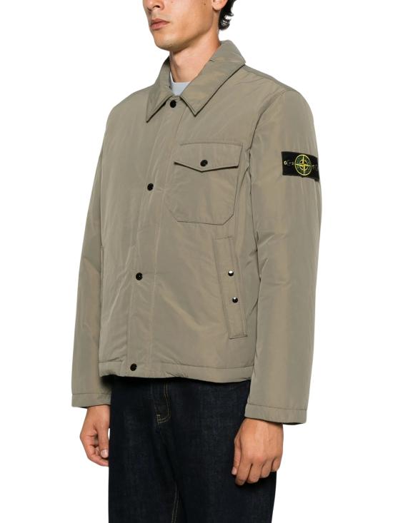 26FW 스톤 아일랜드 마이크로 랩스 다운 코치 자켓 L2S154100022S0A26 V005G GREEN - STONE ISLAND