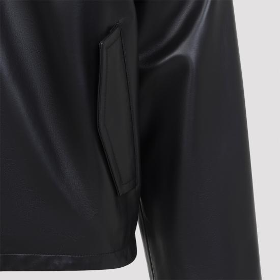 26SS 보테가베네타 가죽 자켓 853929 V64W0 1010 BLACK - BOTTEGA VENETA