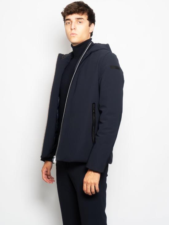 26FW 알알디 자켓 피우마 콘 카푸치오 블루의 지아코네 코르토 - RRD