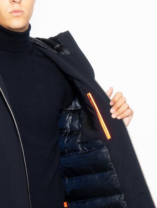 26FW 알알디 자켓 피우마 콘 카푸치오 블루의 지아코네 코르토 - RRD