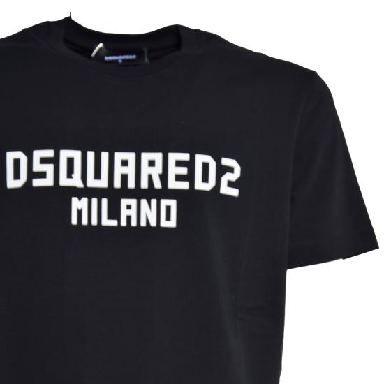 26FW 디스퀘어드2 밀라노 쿨핏 티셔츠 S74GD1520D20106 900 NERO - DSQUARED2