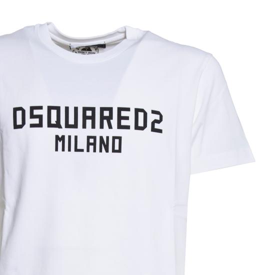 26FW 디스퀘어드2 밀라노 쿨핏 티셔츠 S74GD1520D20106 100 BIANCO - DSQUARED2