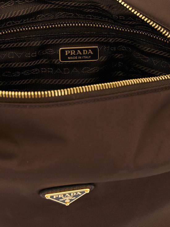 26FW 프라다 셰리 리나일론 미니백 1BC302VOOORDLNF0038 Brown - PRADA
