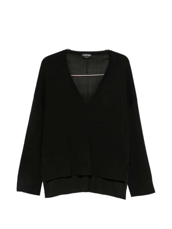 26FW 톰포드 스웨터 MAK1477YAX1069 NAA BLACK