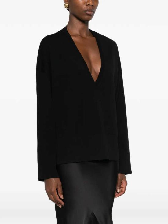 26FW 톰포드 스웨터 MAK1477YAX1069 NAA BLACK - TOMFORD
