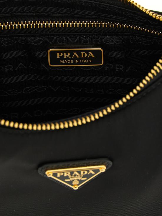 26FW 프라다 리에디션 2005 리나일론 앤 사피아노 미니 백 1N204PR064F0632 Black - PRADA