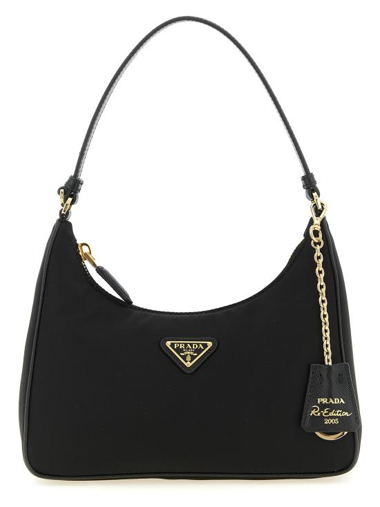26FW 프라다 리에디션 2005 리나일론 앤 사피아노 미니 백 1N204PR064F0632 Black