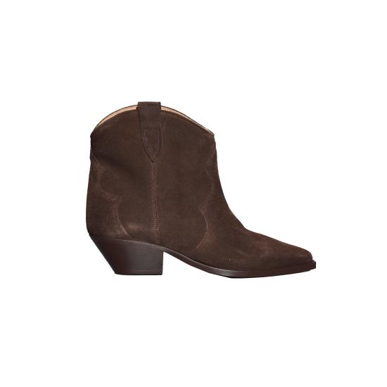26FW 이자벨마랑 드위나 스웨이드 카프스킨 카우보이 부츠 BO0002FAA1A03S 50CL CIOCCOLATO