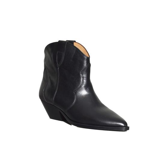 26FW 이자벨마랑 드위나 카프스킨 레더 카우보이 부츠 BO0002FAA3A03S 01BK NERO - ISABEL MARANT