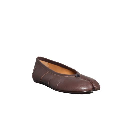 26FW 마르지엘라 타비 뉴 발레리나 S58WZ0127P3753 T2358 MARRONE - MAISON MARGIELA