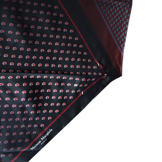 26FW 마르지엘라 머플러/스카프 S50TE0125M36063 001S NERO BORDEAUX - MAISON MARGIELA
