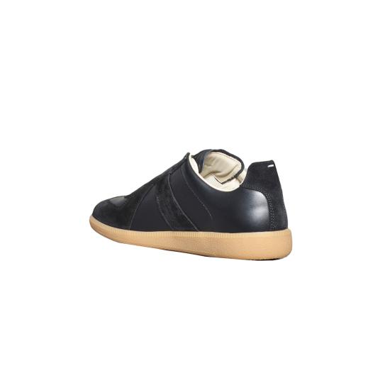 26FW 마르지엘라 블랙 레더 레플리카 독일군 S57WS0236P1895 H6851 NERO - MAISON MARGIELA