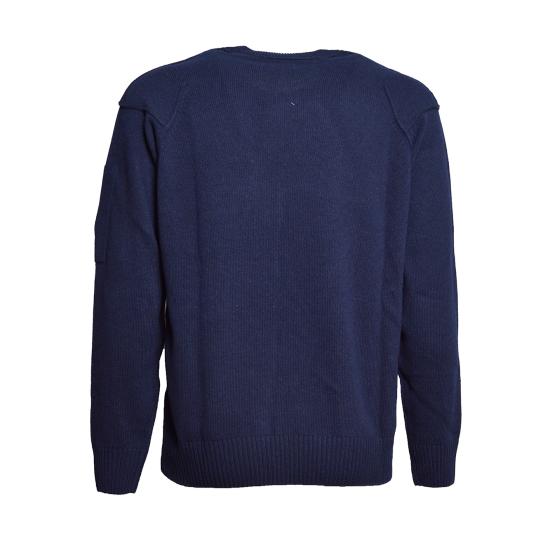 26FW 씨피 컴퍼니 램스울 GRS 크루넥 렌즈 스웨터 RFCMKN707A110149A 888 BLU NOTTE - C.P. COMPANY