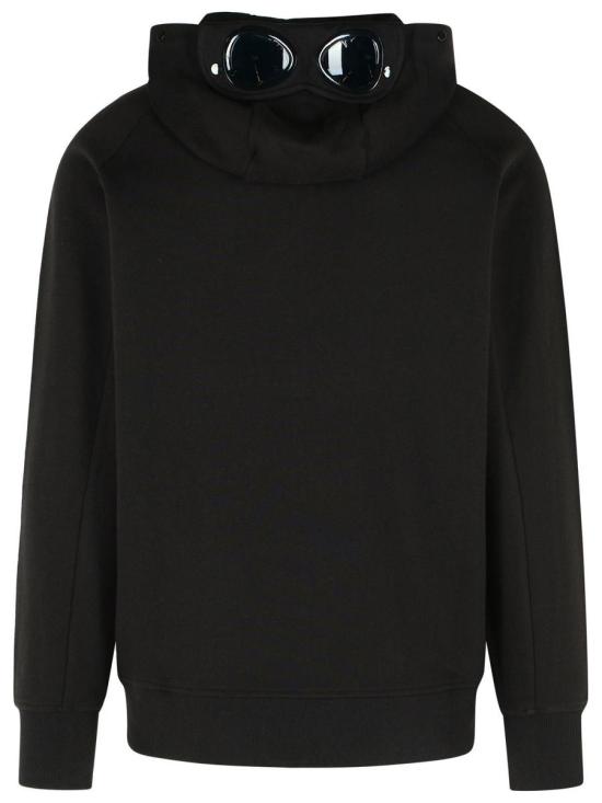 26FW 씨피 컴퍼니 다이애그널 레이즈드 플리스 고글 스웨트셔츠 RCCMSS715A005086W 999 Nero - C.P. COMPANY