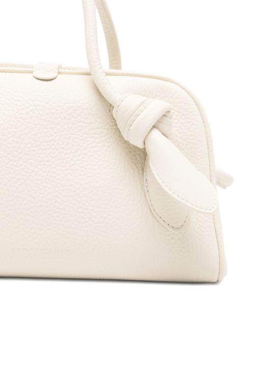 26FW 자크뮈스 TURISMO 투리스모 소프트 스몰 볼링 토트벡 BAW00416AC03A03 115 Bianco - JACQUEMUS