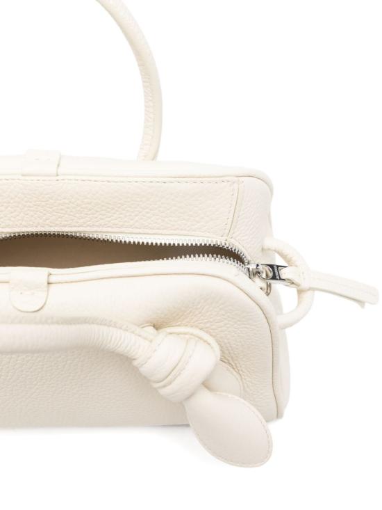 26FW 자크뮈스 TURISMO 투리스모 소프트 스몰 볼링 토트벡 BAW00416AC03A03 115 Bianco - JACQUEMUS