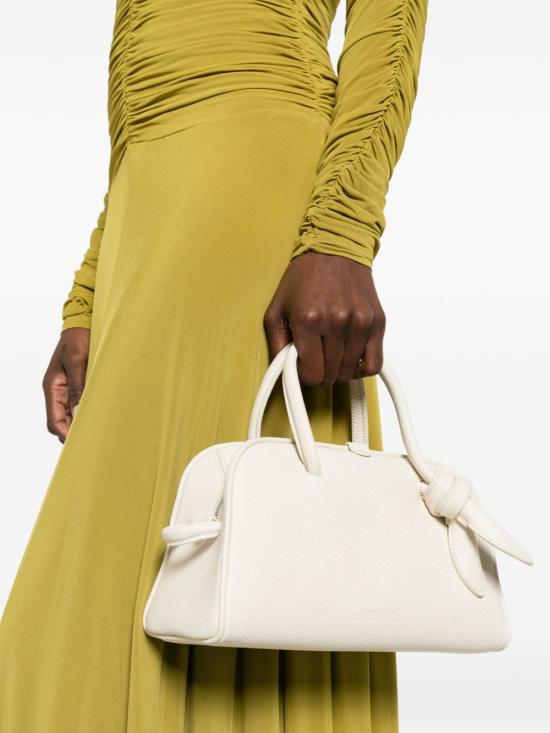 26FW 자크뮈스 TURISMO 투리스모 소프트 스몰 볼링 토트벡 BAW00416AC03A03 115 Bianco - JACQUEMUS