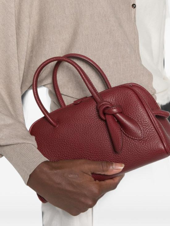 26FW 자크뮈스 TURISMO 투리스모 소프트 스몰 볼링 토트벡 BAW00416AC03A03 490 BORDEAUX - JACQUEMUS