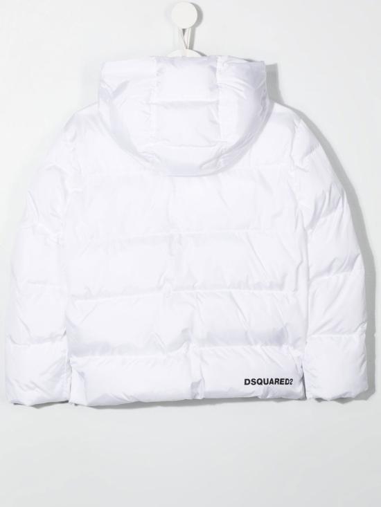 26FW [키즈] 디스퀘어드2 패딩 DQ1090D00BN DQ100 BIANCO - DSQUARED2