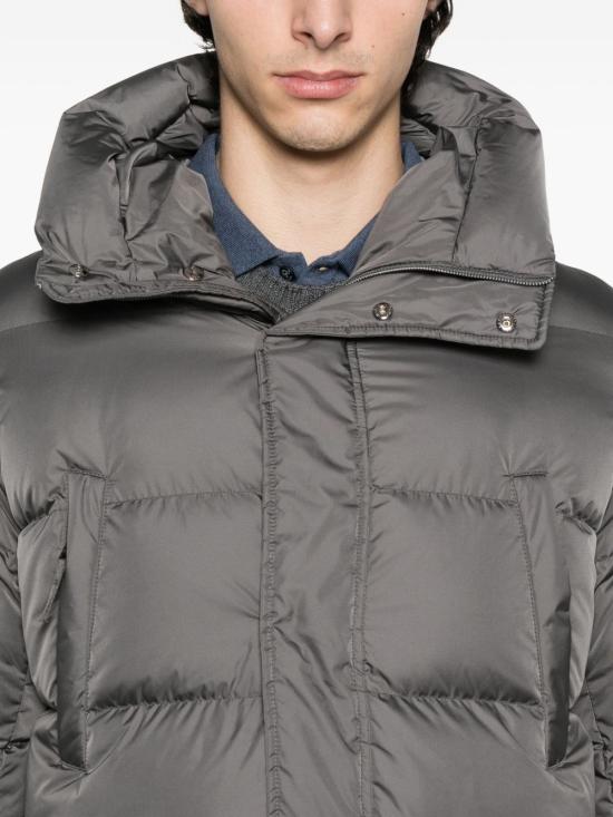 26FW 에르노 나일론 샤모니 보머 다운 자켓 PI001140U 12004Z9460 GRIGIO - HERNO
