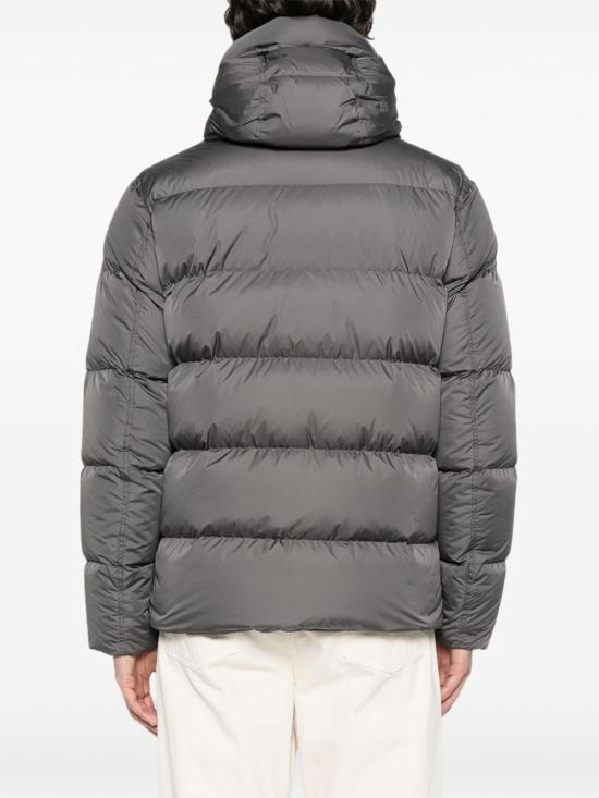 26FW 에르노 나일론 샤모니 보머 다운 자켓 PI001140U 12004Z9460 GRIGIO - HERNO