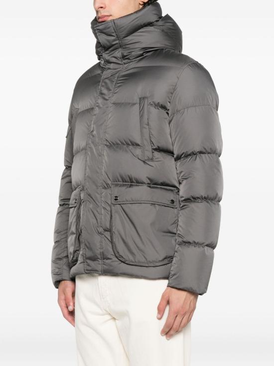 26FW 에르노 나일론 샤모니 보머 다운 자켓 PI001140U 12004Z9460 GRIGIO - HERNO