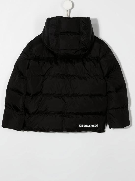 26FW [키즈] 디스퀘어드2 패딩 DQ1090D00BN DQ900 NERO - DSQUARED2