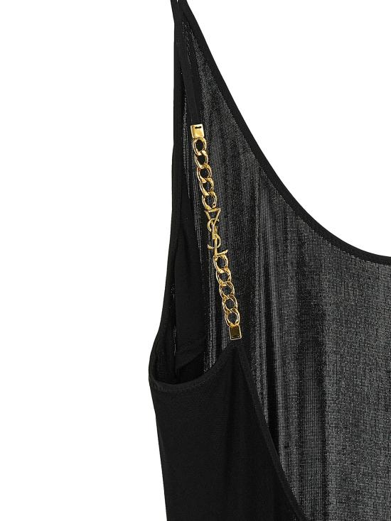 26FW 생로랑 원피스 카산드레 드레스 블랙 - SAINT LAURENT