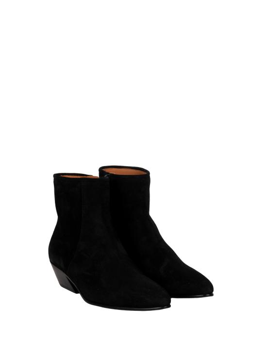 26FW 페드로 가르시아 부츠 HALANA BESSIE SUEDE004 BLACK - PEDRO GARCIA
