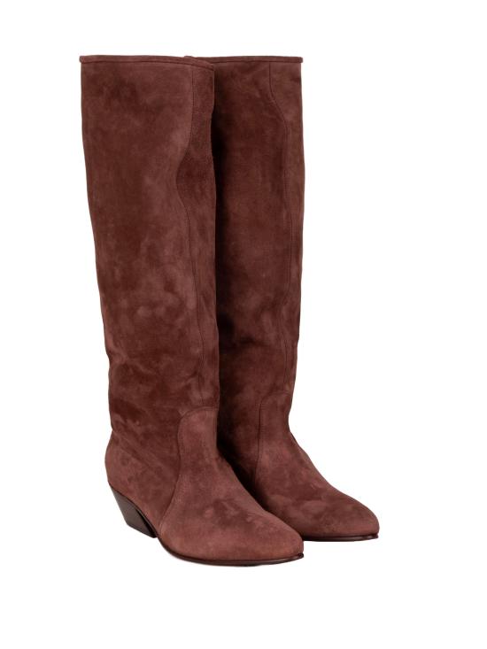 26FW 페드로 가르시아 부츠 HELLE BESSIE SUEDE002 RUM - PEDRO GARCIA