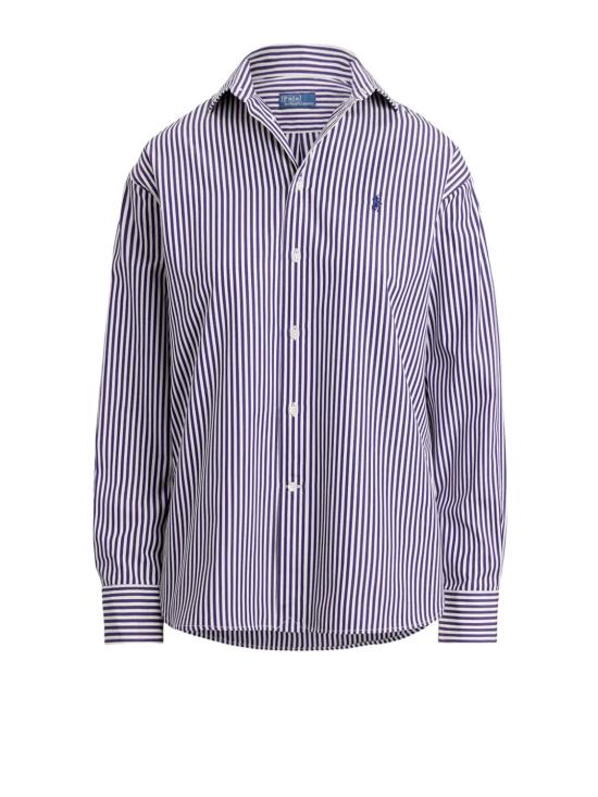 26FW 폴로 랄프로렌 셔츠 211 910743 517 CHAMPION PURPLE WHITE