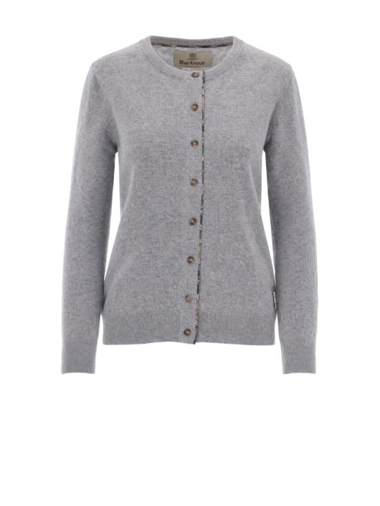 26FW 바버 가디건 LKN1076 LKNGY59 GREY MARL BIRCHWOOD TTN