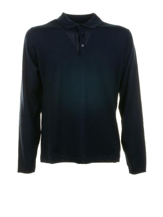 26FW 브룩스 필드 폴로 티셔츠 203A R0020176 BLU SCURO